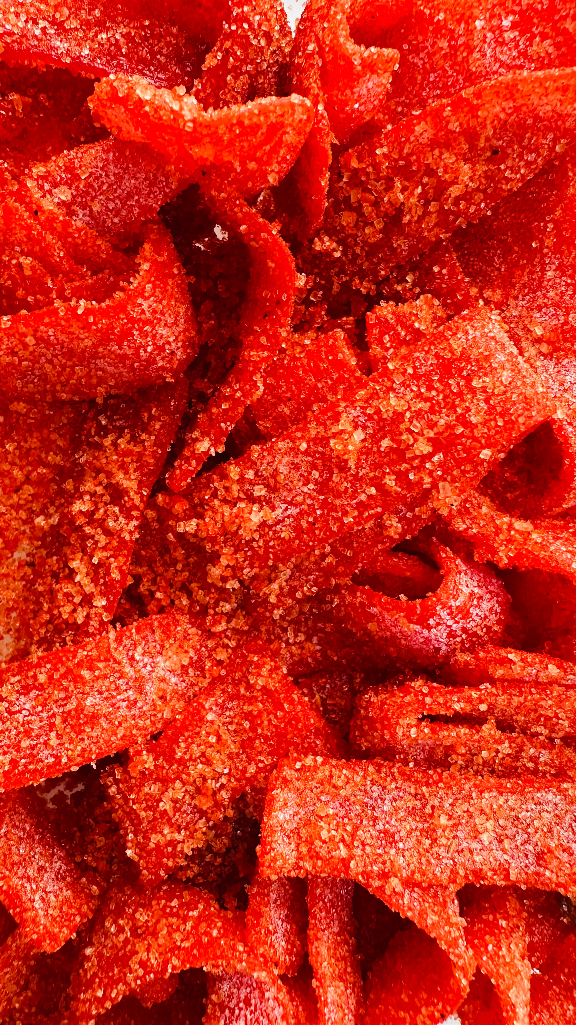Tiras de Fresa Enchiladas